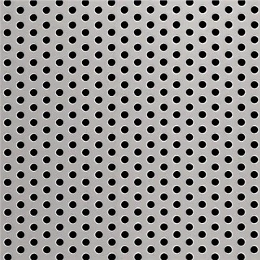 Feuille perforée en acier inoxydable de 3 mm d'épaisseur