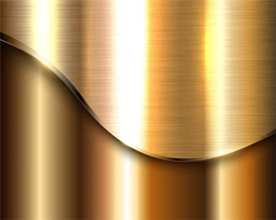 Tôle d'acier inoxydable miroir Ti Champagne