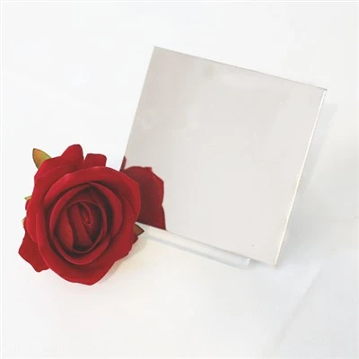 Plaque en acier inoxydable miroir